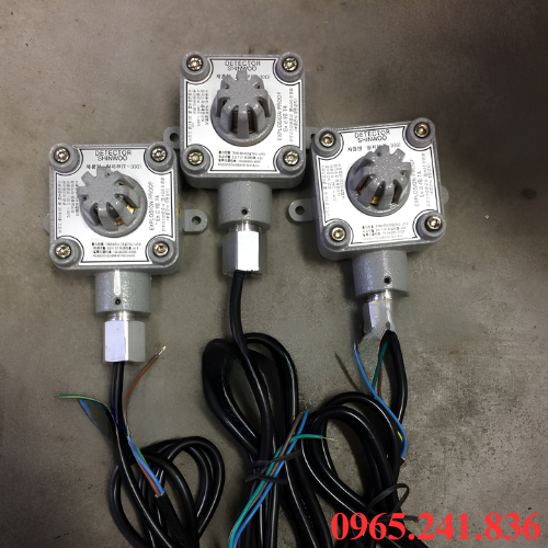 Phân loại đầu dò khí gas chống cháy nổ phổ biến