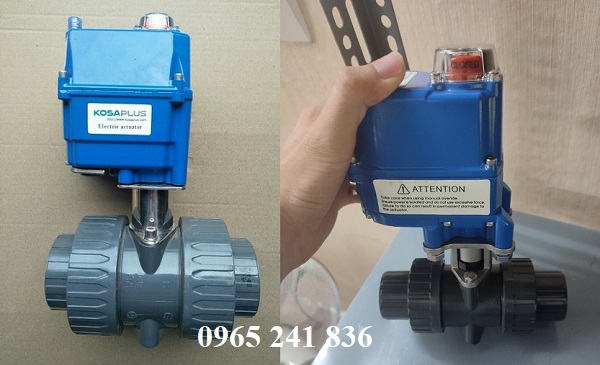 Van bi nhựa điều khiển điện Hàn Quốc