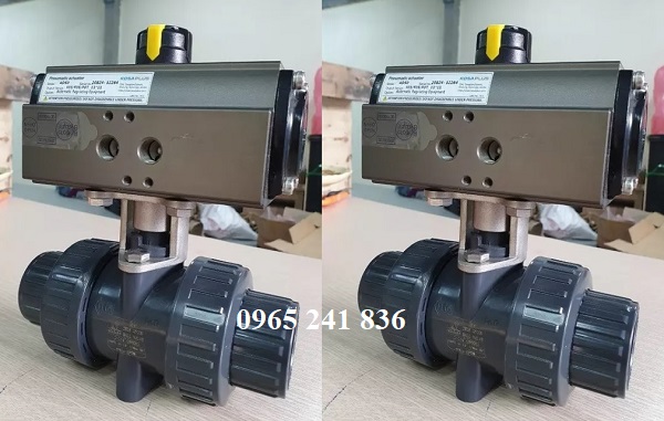 van bi nhựa điều khiển khí nén Kosaplus Hàn Quốc