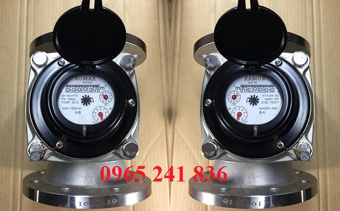 đồng hồ đo lưu lượng vỏ inox bích