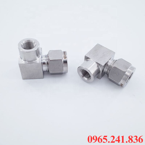 C&aacute;ch bảo quản, vận h&agrave;nh đầu nối inox 90 độ c&oacute; 1 đầu siết hạt bắp 1 đầu ren