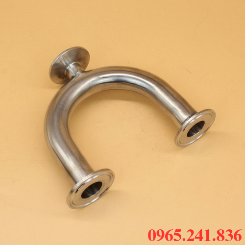 Cách lắp đặt U 3 đầu inox clamp
