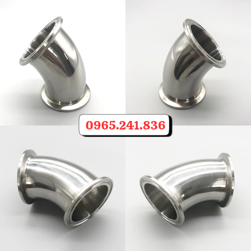 Đặc điểm chếch inox vi sinh clamp