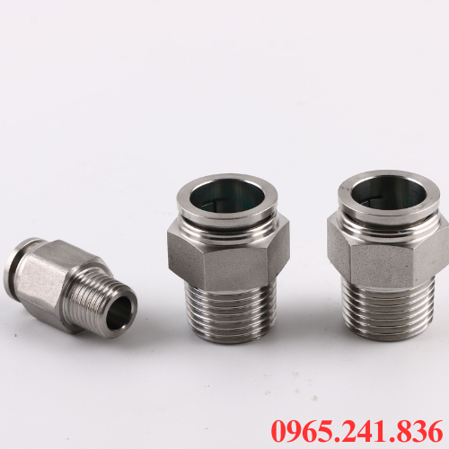 Tổng quan về đầu nối nhanh kh&iacute; n&eacute;n ren ngo&agrave;i inox