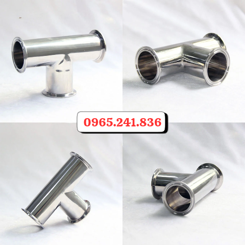 Ứng dụng tê inox vi sinh clamp trong thực tế
