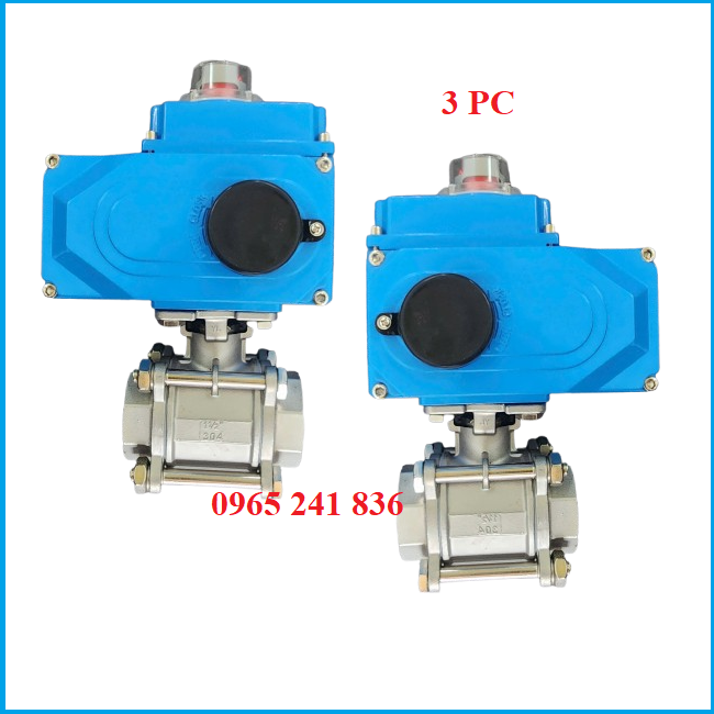 van bi điều khiển điện 3PC Hàn Quốc