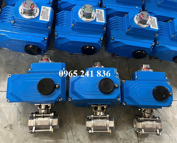 van bi điều khiển điện 3PC Hàn Quốc