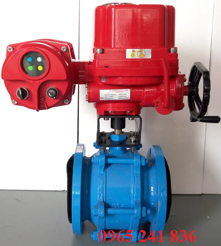 van bi điều khiển điện tuyến tính tay quay