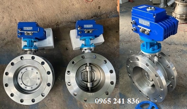 Van bướm thép điện Hàn Quốc