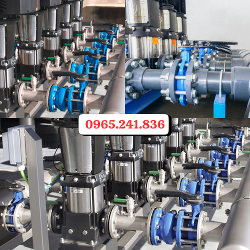 Ứng dụng van bướm gang tay gạt Ch&acirc;u &Acirc;u
