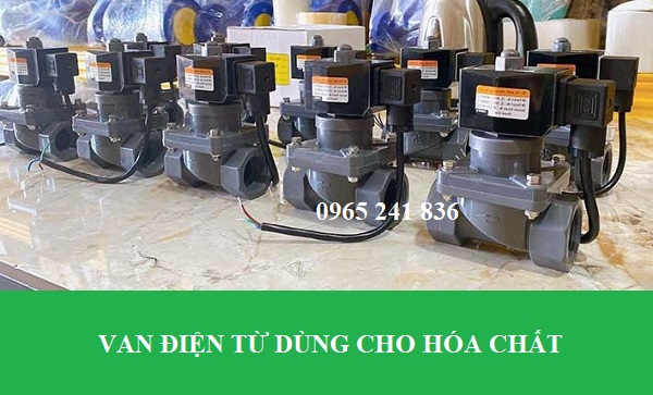 van điện từ dùng hóa chất