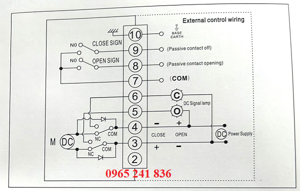 Bảng mạch van điều khiển điện on off 24VDC