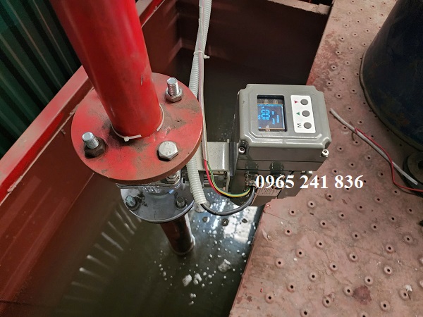 lắp đặt van điều khiển điện tuyến tính