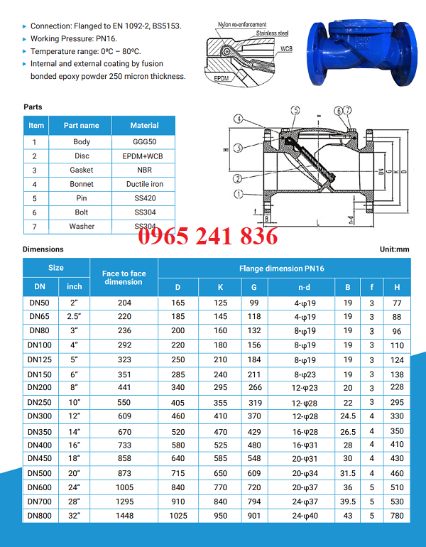 Catalogue van một chiều Malaysia