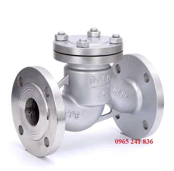 van hơi một chiều inox