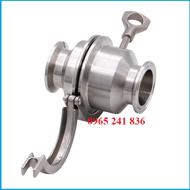 Van một chiều vi sinh inox clamp