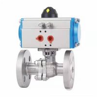 Van bi inox điều khiển khí nén