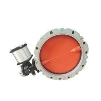 Van bướm silo điều khiển khí nén