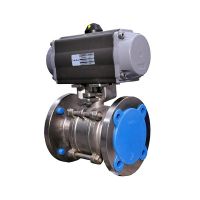 Van bi thép điều khiển khí nén