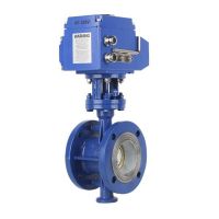 Van bướm thép điều khiển điện