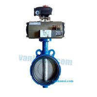 Van bướm điều khiển khí nén kèm công tác giám sát hành trình