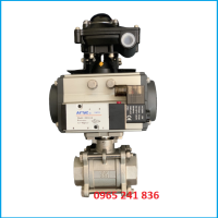 Van bi inox điều khiển khí nén Trung Quốc