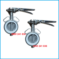 Van bướm inox tay gạt wonil Hàn Quốc - Korea