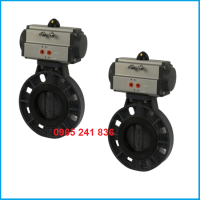 Van bướm nhựa điều khiển khí nén Yaccor