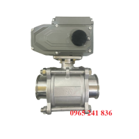 Van bi 3PC vi sinh điều khiển điện