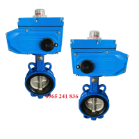 Van bướm wafer điều khiển điện Hàn Quốc