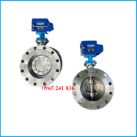 Van bướm thép điều khiển điện Hàn Quốc