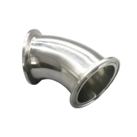 Chếch inox vi sinh clamp