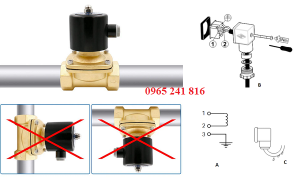 Hướng dẫn lắp đặt van điện từ