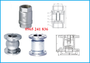 Bản vẽ kỹ thuật van một chiều