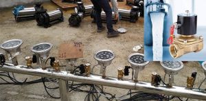 Van điện từ đài phun nước